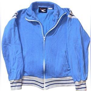 Vintage MacGregor M zip up sweater polyester/cotton blend